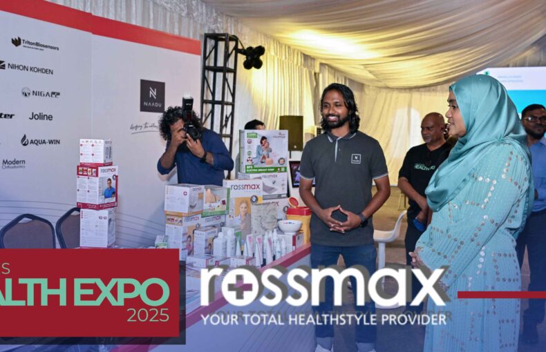 Maldives Health Expo 2025: Locals Experience Rossmax Wellness Technology Through Naadu