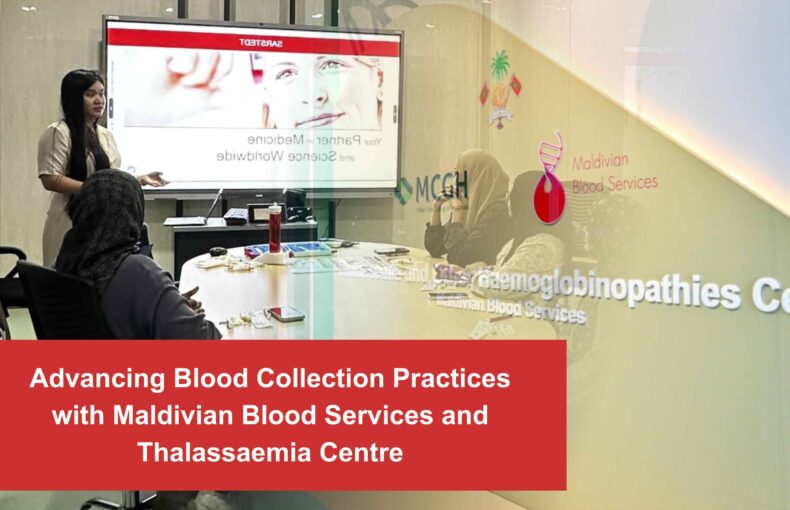 S-Monovette Training for Maldivian Blood Services and Thalassaemia Centre