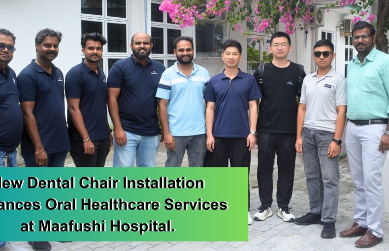 New Dental Chair Installation Enhances Oral Healthcare Services at Maafushi Hospital